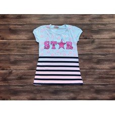 Футболка-туніка для дівчинки